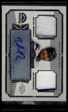 2013 Topps Museum Collection Wilin Rosario Swatches Dual Relic Auto 11/299