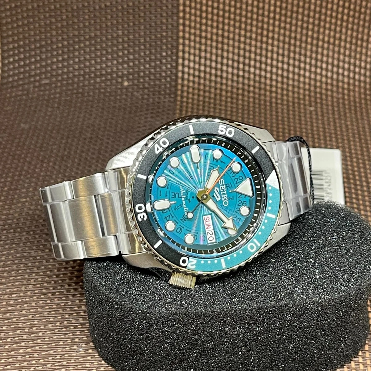 SEIKO 5 SPORTS メンズ腕時計 自動巻き SRPJ45K1 ブルー | ns2.psht.or.id