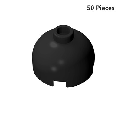 30367 18841 Final Brick 2X2 Black Bricks 50 PCS Bricks, Pieces & Parts