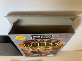 Bad Dudes (1988) NES Nintendo CIB w/o Game Cartridge, Sleeve Manual Box NO GAME