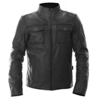 BKS Brandy Leather Biker Black