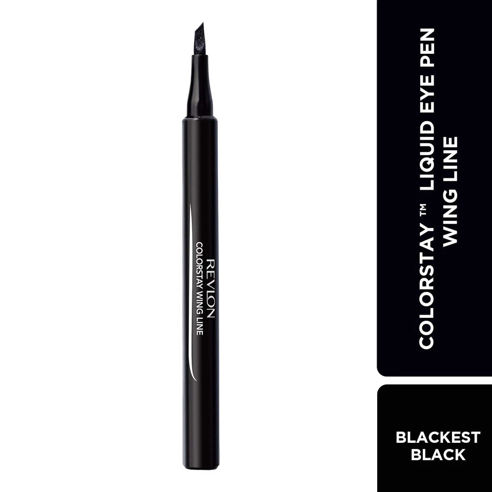 REVLON Colorstay Dramatic Wear Liquid Eye Pen Bleackest Black For Eyes 10gm - Image 3 of 4
