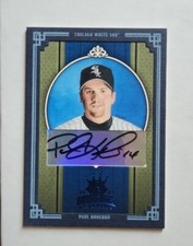 Paul Konerko 2005 Donruss Diamond Kings #63 Framed Black AUTO 2/5 White Sox