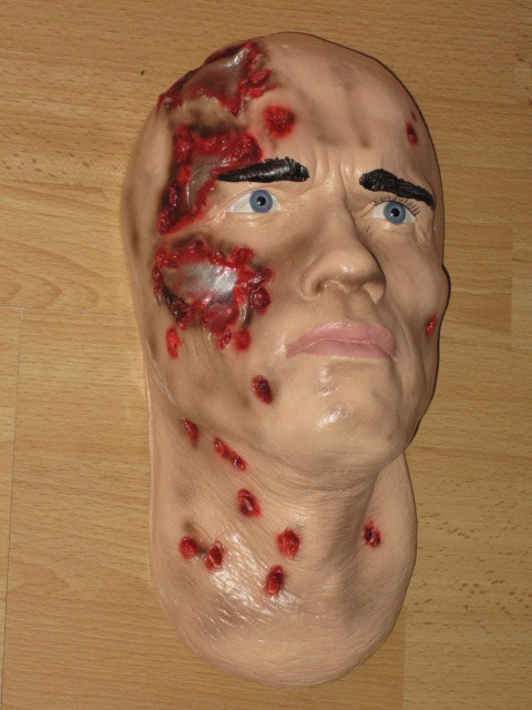 Buste Terminator figurine géante 1:1 idée cadeau d'exception pour grand collectionneur