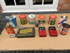 Job Lot Vintage Advertising Tins, 