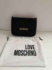 Love Moschino Black Crossbody Bag New With Tag