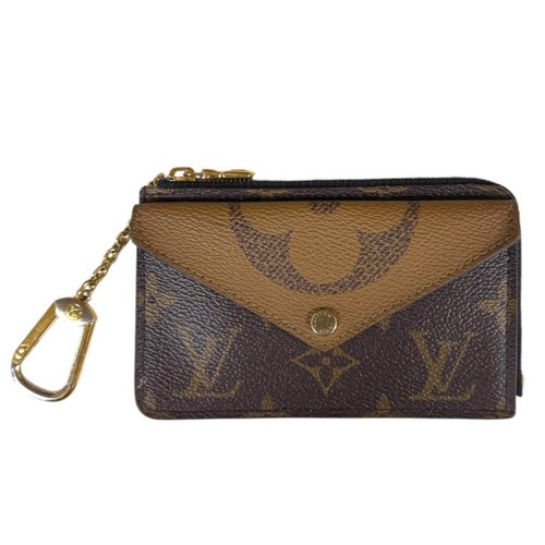 LOUIS VUITTON Card Case M81303 Monogram reverse Porte Cartes Lectoverso used