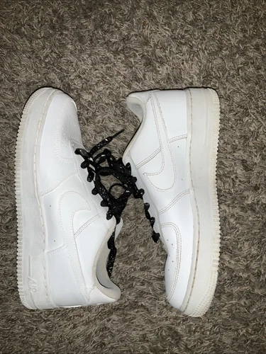 NIKE AIR FORCE 1 per ragazzi TAGLIA 7Y BIANCO 314192 117