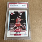 MICHAEL JORDAN 1990 Fleer #26 PSA GRADED 8 Chicago Bulls Basketball (f7)