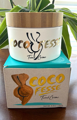 Coco Fesse Twerk Creme Body Moisturizer Cream Recycled Packaging, 8.8 oz