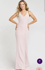 Show me your Mumu Morgan Gown Maxi Dress, Size M, Formal Bachelorette Dress Pink