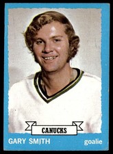 1973-74 Topps Hockey Card Gary Smith Vancouver Canucks #126 EX