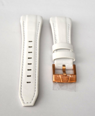 TechnoMarine White Fabric RG Buckle 40mm Replacement Strap