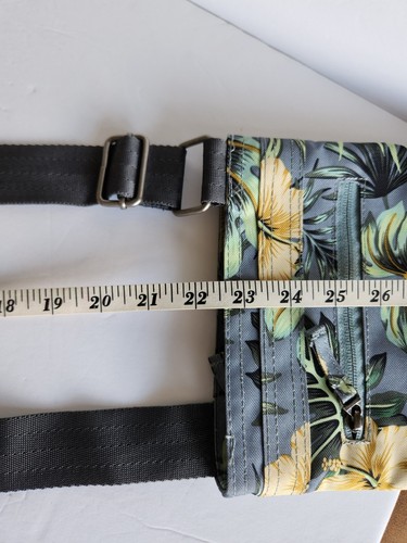 Dakine Jive Crossbody Bag Hibiscus Tropical Flower Adjustable Strap - Picture 11 of 14