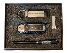 Oem Porsche 5 Button Remote Fob Keychain Pen Kit 315 Mhz - Unlocked - Uncut Key Oem Porsche 5 Button Remote Fob Keychain Pen Kit 315 Mhz - Unlocked - Uncut Key