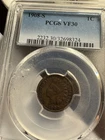 1908-S Indian Head Cent - PCGS VF30 BN