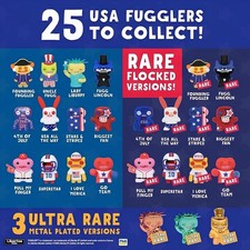 Fuggler 250 Years of Fuggtastic USA Bag Clip Keychain Pick Your Characters