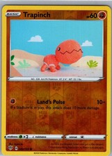 Trapinch 089/189 Reverse Holo SWSH03: Darkness Ablaze - Pokemon Card - NM
