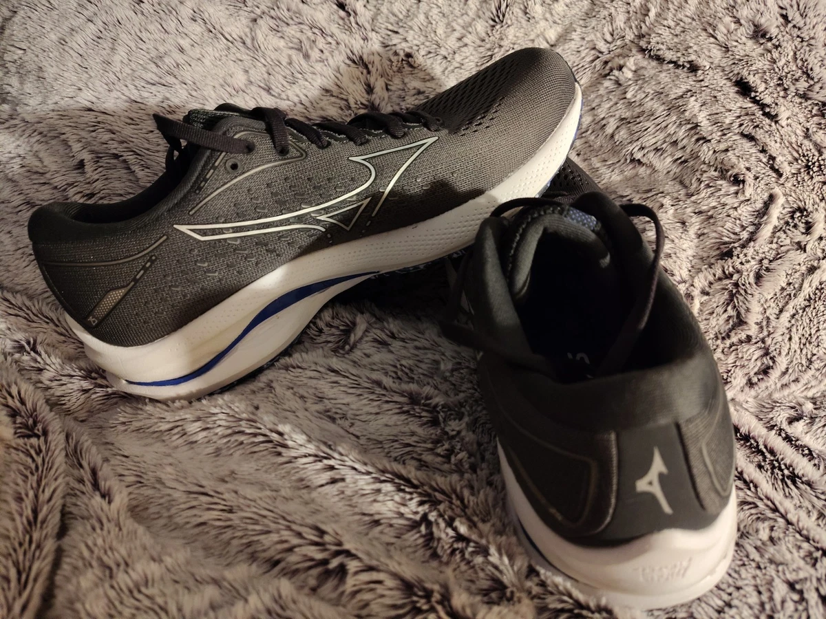 Mizuno Wave Rider 20 Running Shoes Athletic Lace Up Low Top Gray Black 8 Mizuno Wave Inspire 8 Running Shoes Silver Black Orange US  main image 3