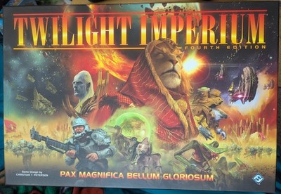 Twilight Imperium 4th Edition An Intergalactic Empire Game Fantasy Flight New