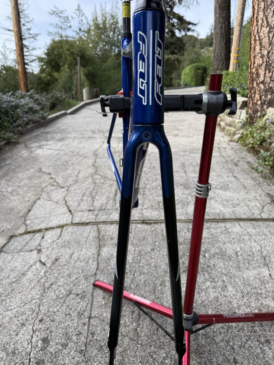2006 Felt F5 F5C Carbon Road frame, Fork and Seatpost + Alum stem