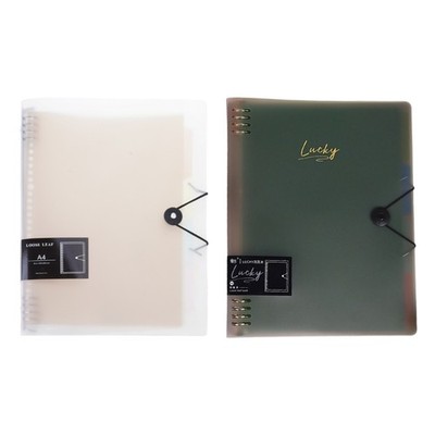 8 Rings Binder Hold up 220Sheets for File Document Storage and Organization