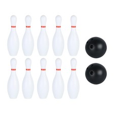 Set da bowling per bambini Montessori Toy Outdoor Bowling Toy, 10 birilli e 2