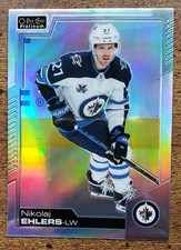 2020-21 O-Pee-Chee Platinum Nikolaj Ehlers #97 Rainbow Winnipeg Jets