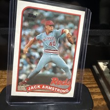 MINT CONDITION 1989 Topps - Jack Armstrong #317 (RC)