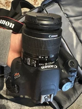 Canon Rebel T5 EOS 1200D Camera Kit (body, two lenses, charger, case)