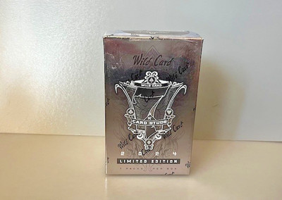 2024 Wild Card 7 Card Studs -Limited Edition- Football Sealed Hobby Box -7 Autos
