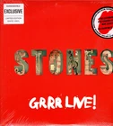 ROLLING STONES on LP " GRRR - LIVE " rock / MINT Ltd Edition
