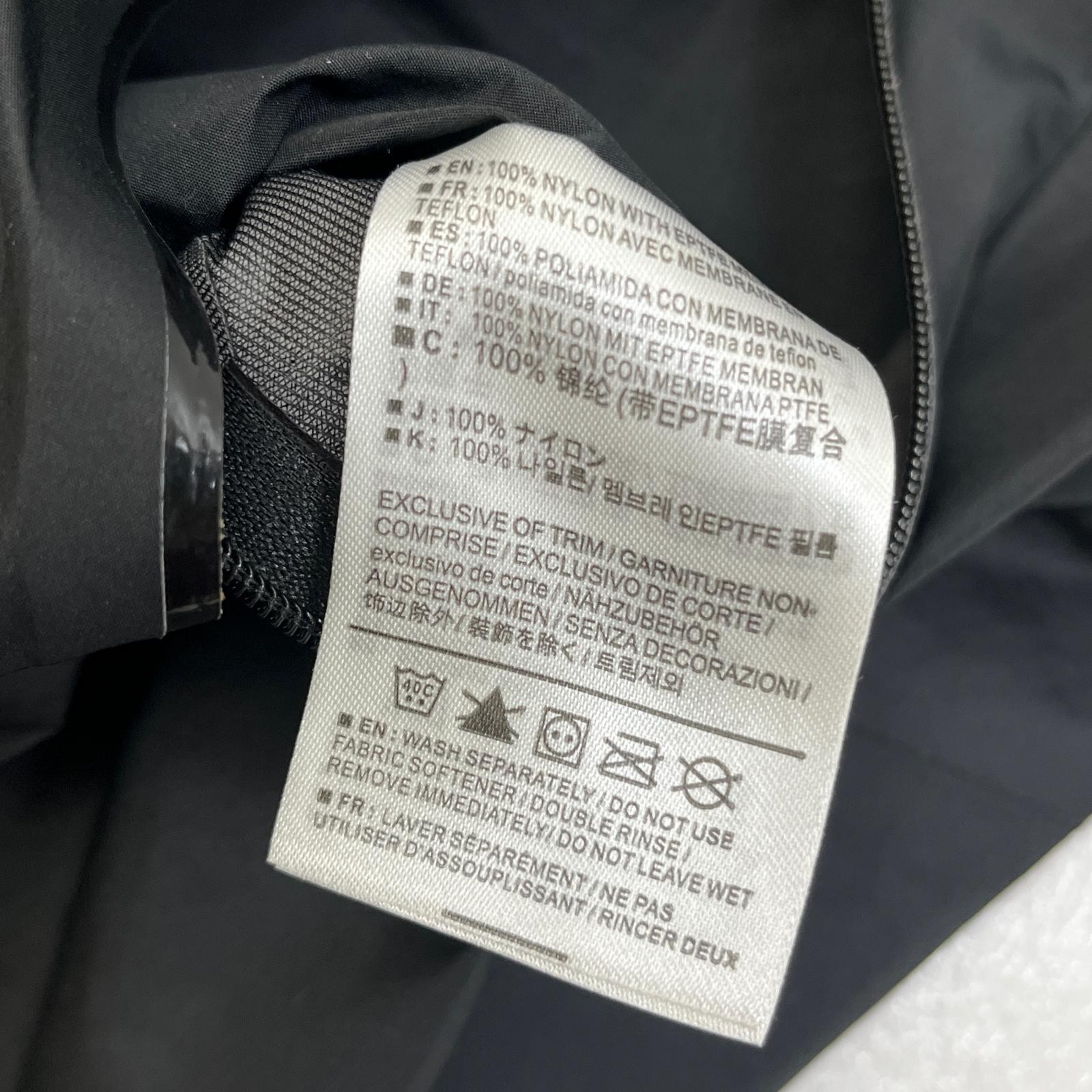 Arc'Teryx Beta Lt Giacca Parka Montagna 26844 Nero Taglia M