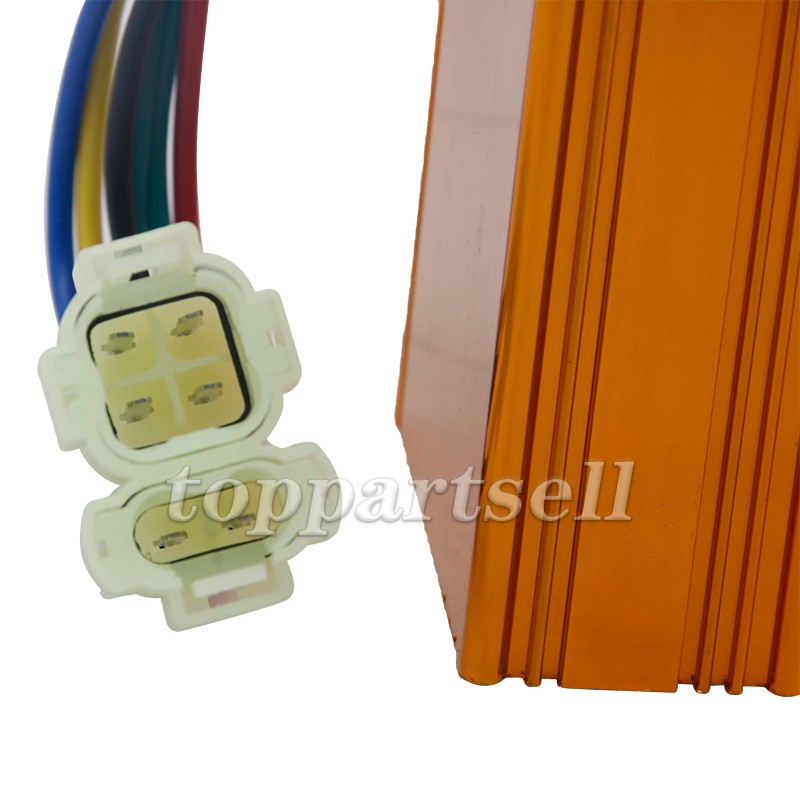 GY6 4기통 엔진(125-250cc)용 고성능 레이싱 튜닝 DC CDI 박스 6핀 5
