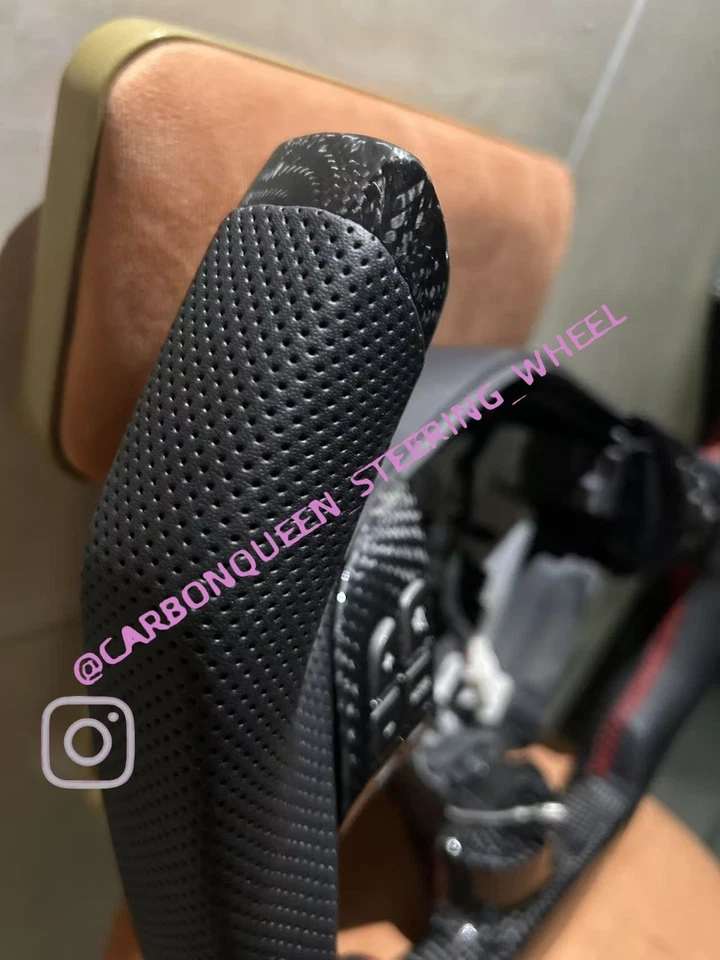 REAL CARBON FIBER STEERING WHEEL FOR Subaru IMPREZA / WRX/ STI 2008-2012YEARS - Image 2 of 3