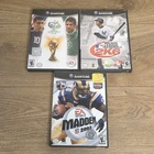 Gamecube Game Lot 2006 FIFA World Cup Madden 2003 MLB 2K6 CIB Complete