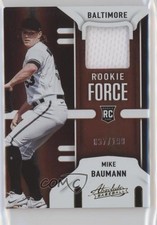 2022 Panini Absolute Rookie Force 37/199 Mike Baumann #RF-MB 0c6