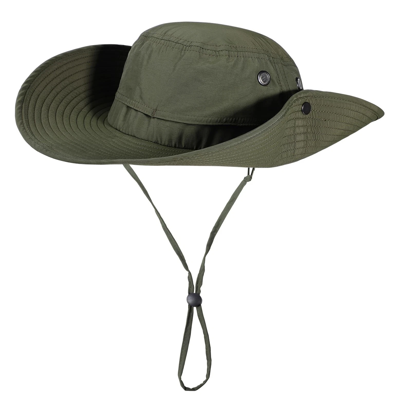 Wide Brim Sun Hats for Men UV Protection UPF50+ Breathable Waterproof Bucket ...