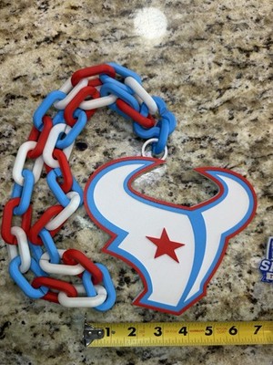 Houston Texans Rivalry Hype  Chain 3d Print Football Hype NFL Football