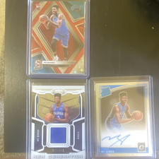 Panini Mo Bamba Orlando Magic 3-Card Rookie Lot: Spectra /99 Auto Patch