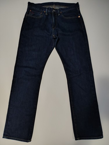 Polo Ralph Lauren Jeans Herren 31x30 Slim Fit Straight Blau Denim Dark Wash - Bild 2 von 13