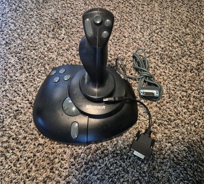 Microsoft SideWinder Precision Pro Joystick Controller PC X03-57540 USB Adapter