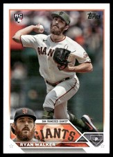 Ryan Walker Rookie 2023 Topps Update San Francisco Giants #US58