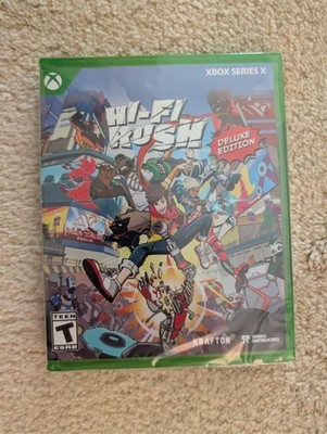 XBOX SERIES X HI-FI RUSH LIMITED RUN GAMES U.S. ESRB VERSION BRAND NEW IN HAND!