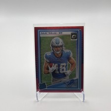 2025 Panini Donruss Optic - Rated Rookie Isaac Teslaa #219 Pink Prizm (RC)