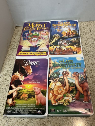 Lot of 14 VHS Movies DreamWorks Shrek Antz Warner Brothers My Dog Skip Grinch - Bild 8 von 9