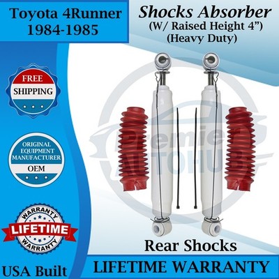 Rancho Genuine OEM Rear Shocks For 1984-1985 Toyota 4Runner HD Lifetime Warranty