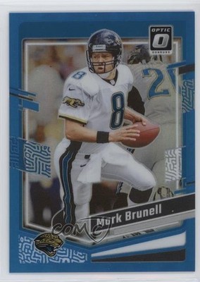 2023 Panini Donruss Optic Aqua Prizm 84/299 Mark Brunell #84 05jo