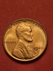 1940-P LINCOLN WHEAT CENT KM#132 GEM BRILLIANT UNCIRCULATED RED TONING FREE SHIP