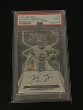 2022 Kayvon Thibodeaux /75 Rookie Auto Spectra Celestial PSA 9 Giants RC 🔥